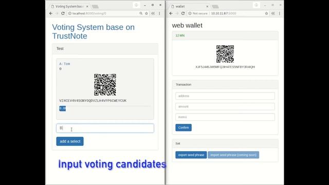 Voting demo смотреть онлайн