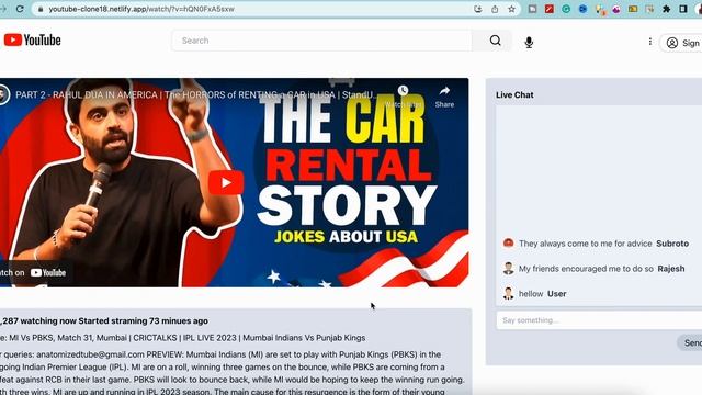 Youtube clone | ReactJS | TailwindCss смотреть онлайн