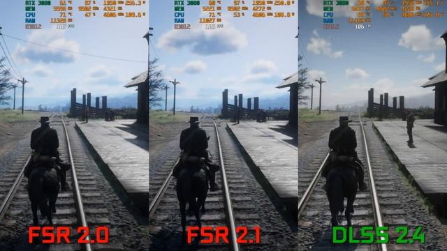 Red Dead Redemption 2 FSR 2.1 Update | 1440p FSR 2.0 vs FSR 2.1 vs DLSS 2.4 Comparison | RTX 3080 смотреть онлайн
