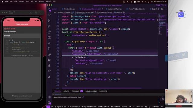 Add AWS Amplify| React Native tutorial app| (Flowery Gift App)| Episode 5 смотреть онлайн