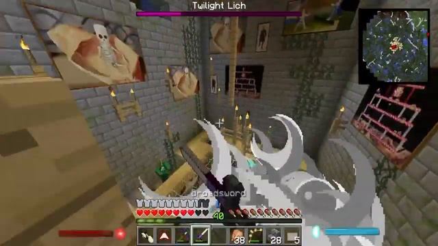 Feed The Beast - Episode 35 Defeating The Twilight Forest Lich! (Minecraft Modpack)