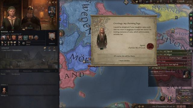 Crusader Kings 3 Role Play: Episode 7: "Who´s the king?" смотреть онлайн