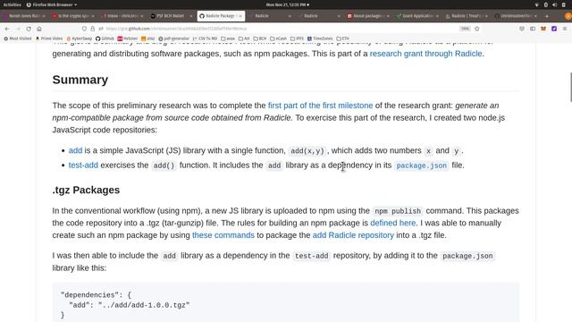 Radicle Package Management Research - Part 1 смотреть онлайн