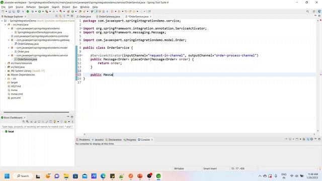 Spring integration | DirectChannel Example | Spring boot | Java Expert смотреть онлайн