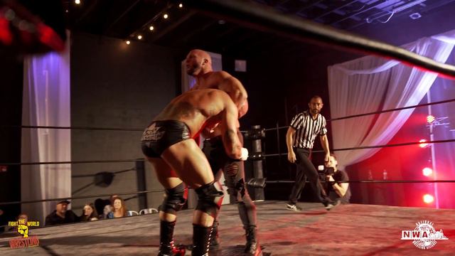 FIGHT THE WORLD WRESTLING - “Double Barrel Boz” vs Hardcore Horvath смотреть онлайн
