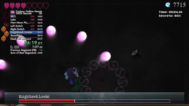 Touhou: Hollow Hearts, 100% Secrets Speedrun [45:09 RTA] смотреть онлайн