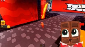 ? УБЕГИ От *КРАСНОЙ* СТЕНЫ в ROBLOX ! ЧОКО