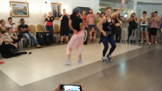 Rumba. Solangel Fernandez y Катерина Key Hedera Плющ Rumba Guaguanco Salsamayovka 2015 смотреть онлайн