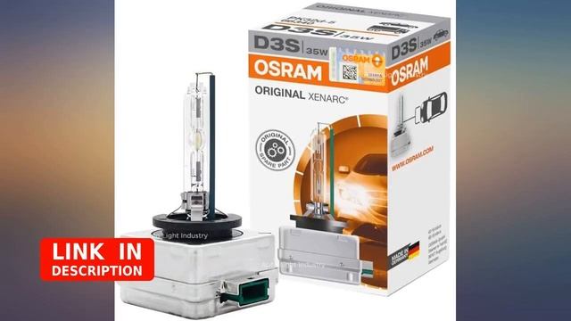 OSRAM XENARC OEM 4300K D3S HID XENON Headlight Bulb 35W 66340 By ALI W//11 Digit Review