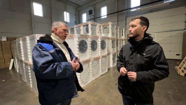 Тепловентиляторы Volcano как полноценное отопление для складов! смотреть онлайн