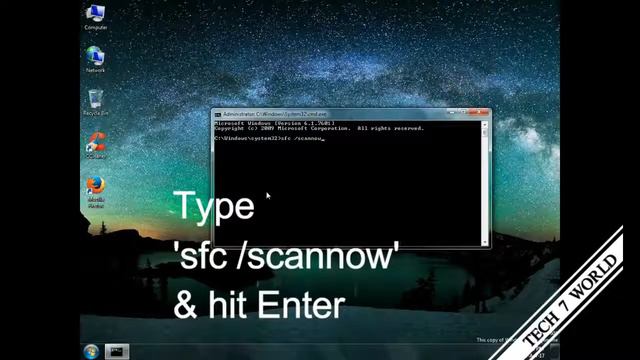 How to Run sfc /scannow command in Windows смотреть онлайн