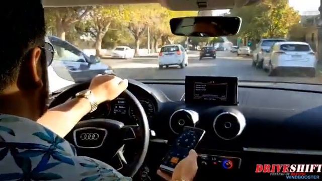 Driveshiftchile - Audi A3 1.4 Turbo 2016 instalación Windbooster GT bluetooth app smartphone contro смотреть онлайн