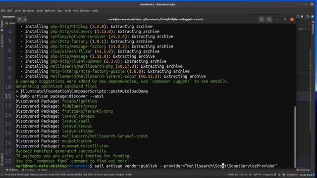 Installing Meilisearch - EP 8 - Create a document search engine in Laravel смотреть онлайн