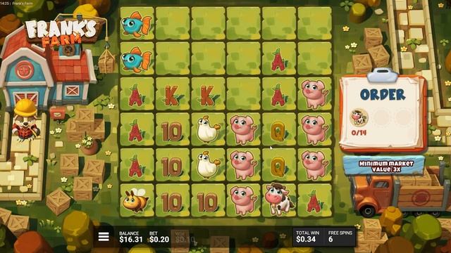 INSANE ALL IN BONUS BUY SAVED ME!! (Frank’s Farm bonus buys) смотреть онлайн