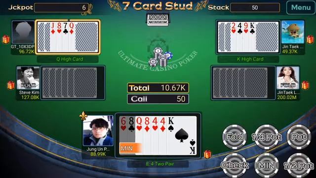 Mobile 7 Card Stud 'LIFE IS TIMING' free iPhone, iPad, Android смотреть онлайн