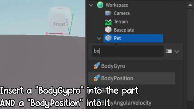 How to make a Model Follow You On Roblox Studio смотреть онлайн