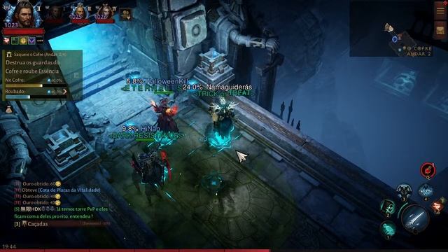 Diablo Immortal Cofre PVE servidor Akara 17112023 смотреть онлайн