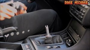 Как снять рычаг переключения | БМВ Е46 ?