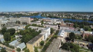 Бизнес центр «Тверь». Панорамное видео города. Tver Business Center. Июль 2021 #тверь