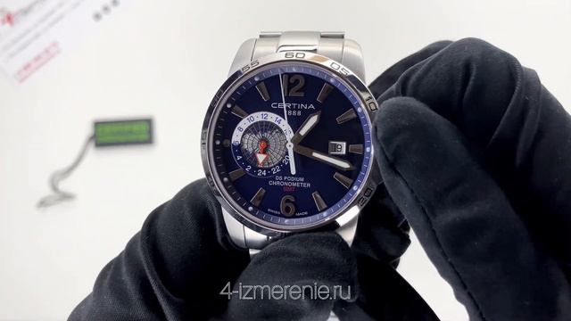 Обзор часов Certina DS Podium GMT C034.455.11.047.00