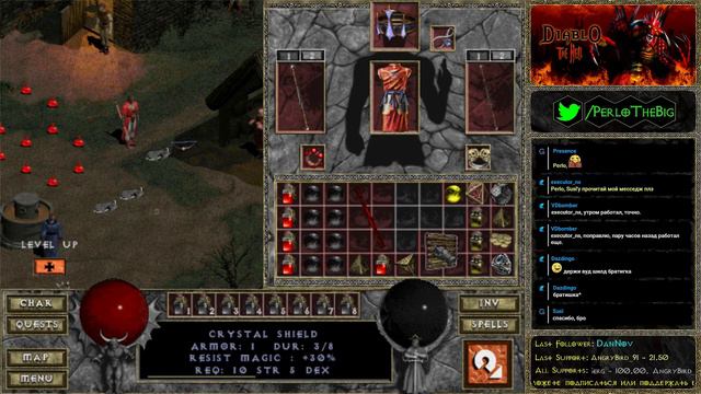 [Diablo The Hell Mod v1.201] [Mage] Part 26 [Rus] смотреть онлайн