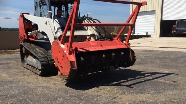 2005 Takeuchi TL150 Sn 21502139 Part 1 Skid Steer Mulcher By InspectEquipment.Com