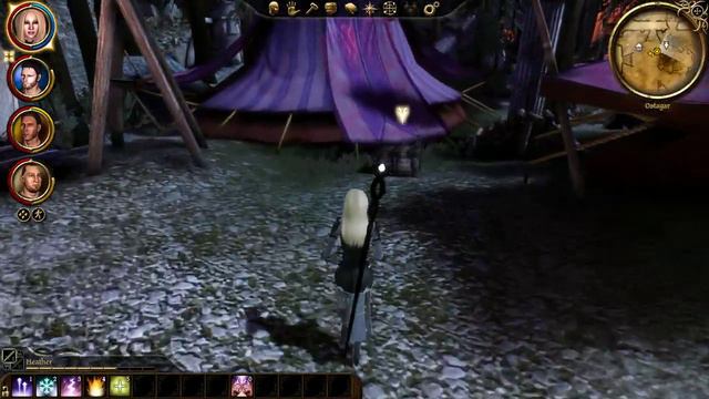 Dragon Age Origins - Heather Amell - Mage - Nightmare - Mods - Ostagar - Ch 2 смотреть онлайн