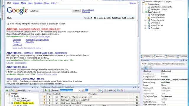 Create an automated test using ArtOfTest's Design Canvas 1.1 смотреть онлайн
