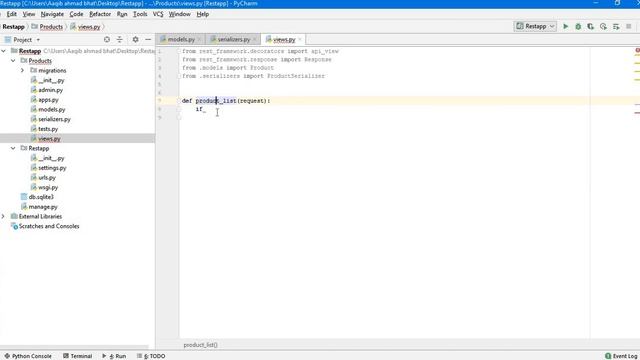 Django Rest Framework -3-Adding a Serializer and creating a( product_list) view in hindi смотреть онлайн