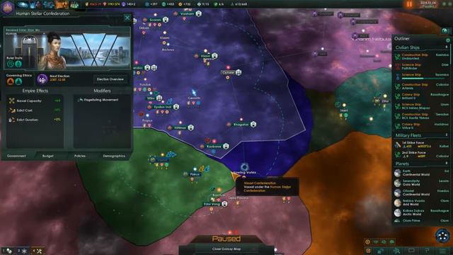 Stellaris - Human Stellar Confederation - Episode 76 смотреть онлайн