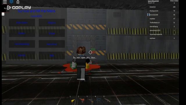 Roblox Survive and Kill the Killers in Area 51 hack OP GUI no download смотреть онлайн