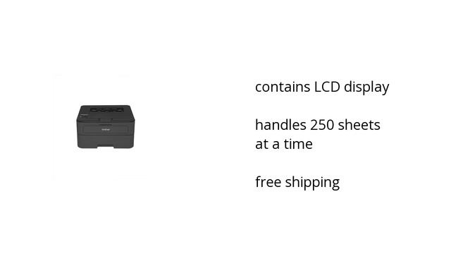 Brother HL-L2340DW Monochrome Automatic Laser Printer Features Video смотреть онлайн