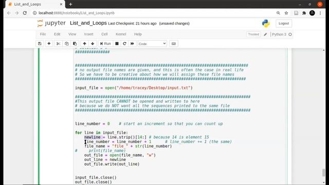 3.22. Exercise 3 - Create file names dynamically and print to different files смотреть онлайн