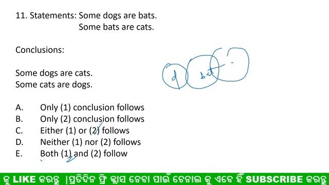 ?LIVE CLASS || REASONING | SYLLOGISM IN ODIA || NTPC/Group D 2019 & SSC | ALL COMPETITIVE EXAM смотреть онлайн