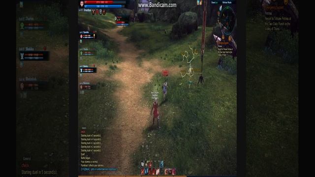 TERA Europe Test - Duel Archer vs Sorcerer смотреть онлайн