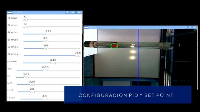 Sistema de Levitacion Neumatica Raspberry Pi 2 OpenCV Python смотреть онлайн