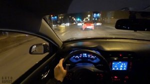 Kia Rio 2019 POV Night Test Drive