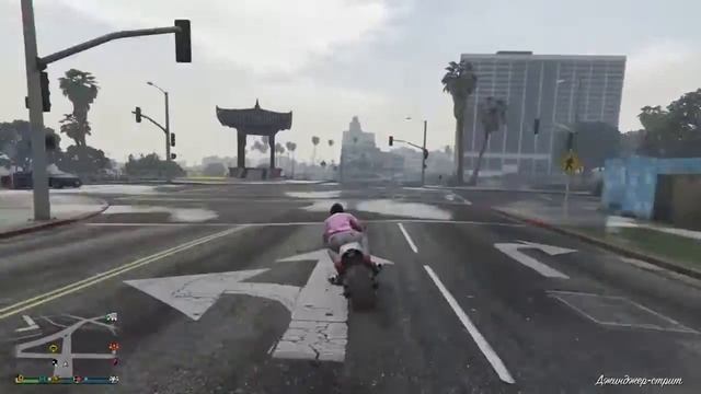 GTA 5 Online / Крутой Прыжок На Байке смотреть онлайн