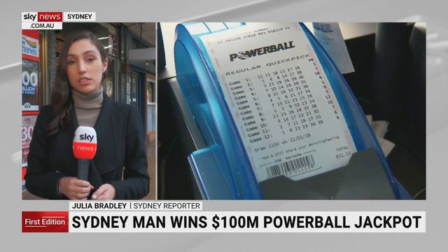 Powerball Jackpot sees single winner for Australia's second largest ever lottery draw смотреть онлайн