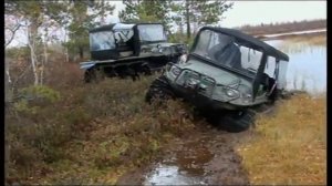 ВЕЗДЕХОД АРГО  ,ОХОТА , РЫБАЛКА , ТЕСТ ПРОХОДИМОСТЬ  ARGO