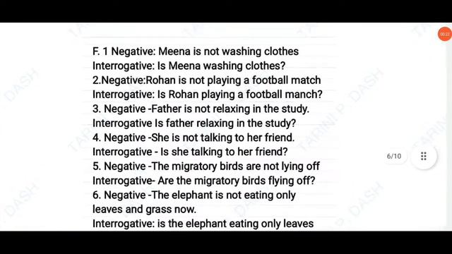 Present Tense |Ch-13|Class-6|Cordova Grammar смотреть онлайн