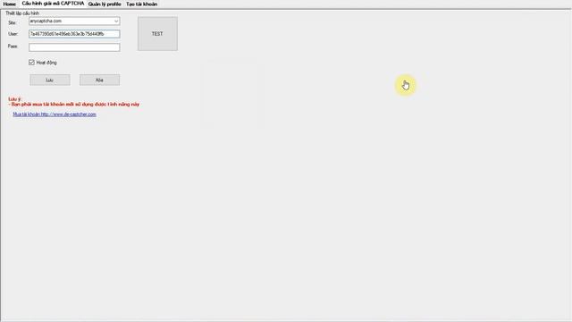Hướng dẫn tạo tài khoản và nạp tiền trên trang giải mã captcha anycaptcha смотреть онлайн
