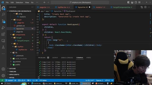 Next.js и TypeScript программирование проекта stripkun.com (АУФФФ + РАБСИЯ) смотреть онлайн