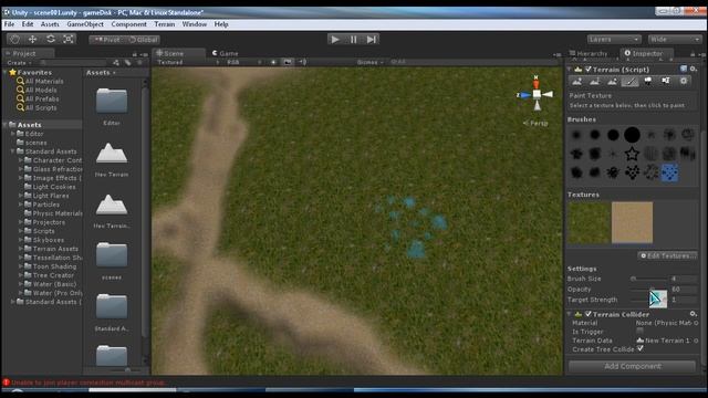 Урок unity 3d Подробное создание территории смотреть онлайн