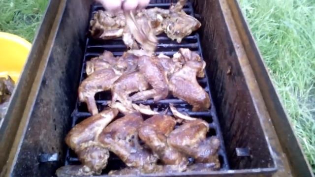 Копченые куриные крылышки смотреть онлайн