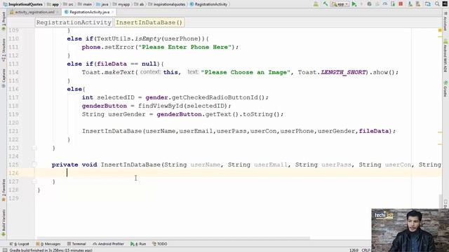 Lecture 15 - Registration Form with FireBase | Android Development | AbuBakar | TechiLoft | Urdu смотреть онлайн