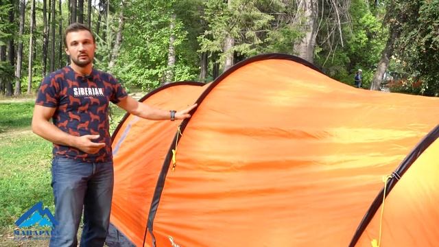 Палатка RockLand Pipe 3. ВИДЕООБЗОР