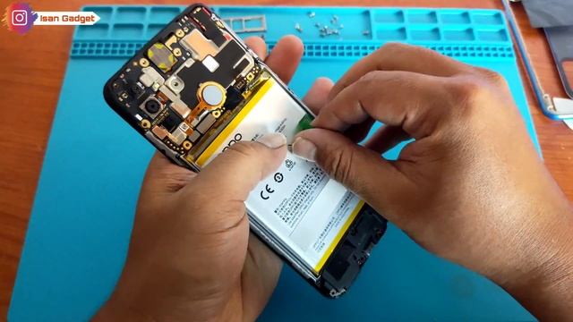 oppo A53 teardown || Tutorial bongkar oppo A53 смотреть онлайн