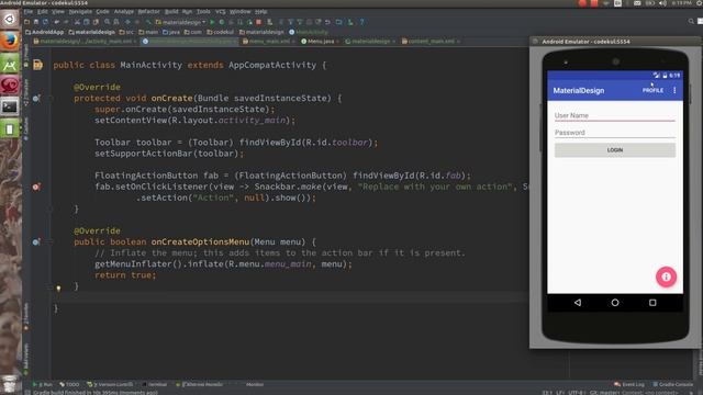 Android Tutorial 2019 - Android Material Design Options Menu Part - 3 смотреть онлайн