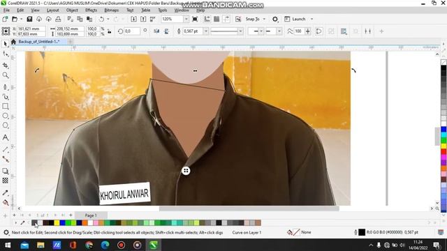 Cara Membuat gambar vektor di APK CorelDRAW Part 2 смотреть онлайн